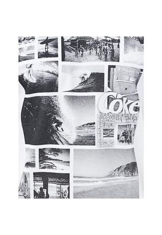 Camiseta Brasil Surf Branca