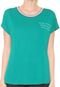 Camiseta Colcci Fitness Lettering Verde - Marca Colcci Fitness