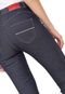 Calça Jeans Biotipo Flare Pespontos Azul-Marinho - Marca Biotipo
