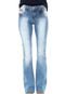 Calça Jeans Sawary Bootcut Estonada Azul - Marca Sawary