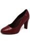 Scarpin Piccadilly Croco Vinho - Marca Piccadilly