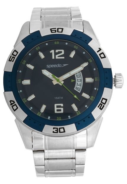 Relógio Speedo 24849G0EVNA1 Prata/Azul-Marinho - Marca Speedo