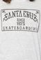 Camiseta Santa Cruz Box Culter Cinza - Marca Santa Cruz