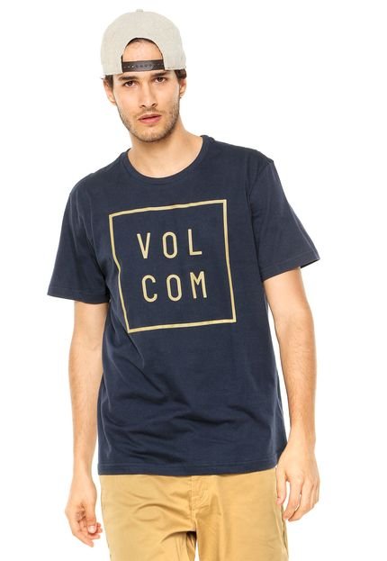 Camiseta Volcom Flag Azul-Marinho - Marca Volcom