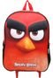 Mochila de Rodinhas Santino 3D Angry Birds Vermelha - Marca Santino