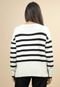 Blusa De Tricot Manga Longa Zebra - Marca Amazonia Vital