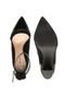 Scarpin DAFITI SHOES Recortes Preto - Marca DAFITI SHOES