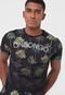 Camiseta Onbongo Tropical Preta - Marca Onbongo