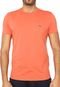 Camiseta Lacoste Logo Laranja - Marca Lacoste