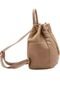 Mochila Feminina Chenson Matelasse Diagonal Bege - Marca Chenson