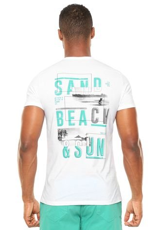 Camiseta Malwee Beach Branca