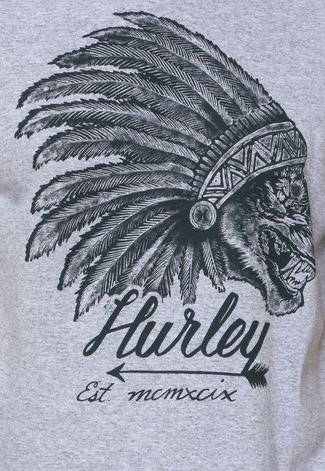 Camiseta Hurley Savage One Cinza