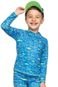 Camiseta Infantil Menino Moda Praia Azul - Marca Elian