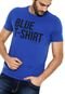 Camiseta Calvin Klein Jeans T Shirt Azul - Marca Calvin Klein Jeans