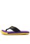 Chinelo Kenner Kick S. Colors Preto/Roxo - Marca Kenner