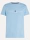 Camiseta Tommy Hilfiger Masculina Core Logo Tee Azul Claro - Marca Tommy Hilfiger