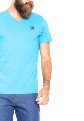 Camiseta Sommer Gola V Azul