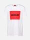 Camiseta Hugo Boss Regular Dulive222 Branco - Marca Hugo Boss