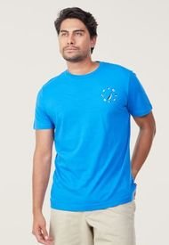 Camiseta Azul-Blanco Nautica