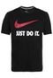 Camiseta Nike Sportswear M/C JDI Swoosh Preta - Marca Nike Sportswear