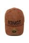 Boné Kings Snapback Logo Bordado Caramelo - Marca Kings