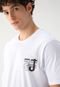 Camiseta John John Reta Logo Branca - Marca John John
