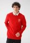 Blusa de Moletom Fechada Colcci Logo Vermelha - Marca Colcci