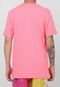 Camiseta Hurley Silk Mini Icon Neon Rosa - Marca Hurley