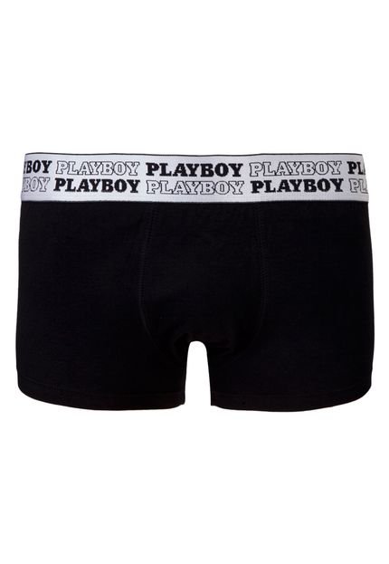 Cueca Playboy Sunga Simple Preta - Marca Playboy