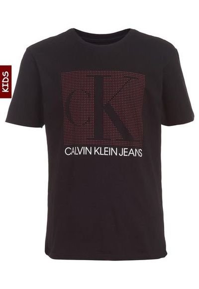 Camiseta manga 2025 corta calvin klein