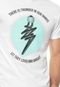 Camiseta FiveBlu Manga Curta Thunder Branca - Marca FiveBlu