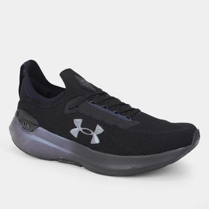 Tênis Under Armour Charged Hit - Preto e Azul - Marca Under Armour