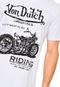 Camiseta Von Dutch Estampada Branca - Marca Von Dutch 