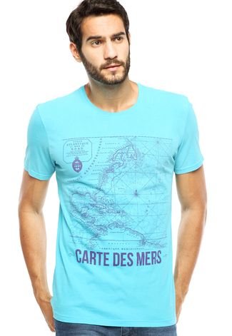 Camiseta Carmim Ocean Azul