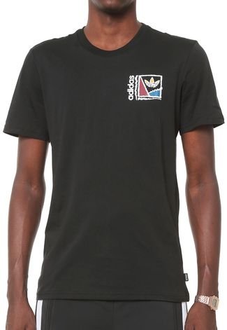 Camiseta adidas Skateboarding Zanger Tee Preta