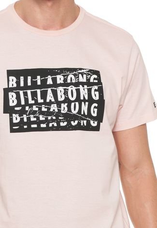 Camiseta Billabong Slappy Rosa