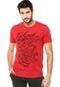 Camiseta Colcci Slim Basic Vermelha - Marca Colcci