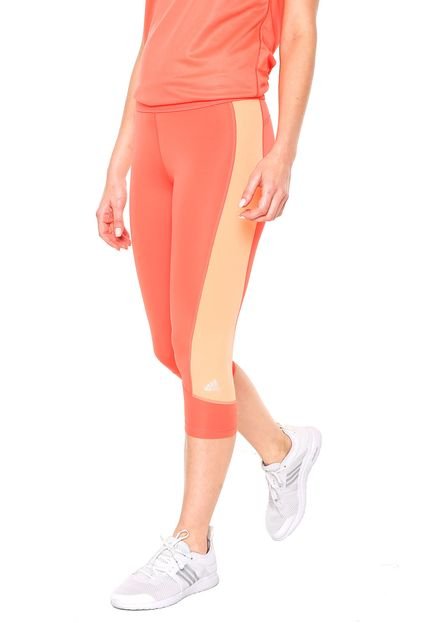 Legging adidas Techfit Laranja - Marca adidas Performance