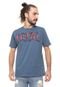 Camiseta Fatal Lettering Azul - Marca Fatal