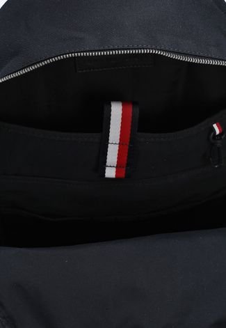 Mochila Tommy Hilfiger Lettering Assinatura Bordado com Bolso