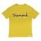 Camiseta Diamond OG Script Tee Masculina Amarelo - Marca Diamond