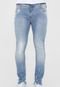 Calça Jeans Colcci Skinny Destroyed Azul - Marca Colcci