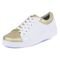 Tênis FlatForm Casual Feminino Branco - Marca CR Shoes