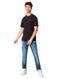 Camiseta Tommy Jeans Masculina Slim C-neck Flag Preta - Marca Tommy Jeans