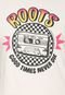 Camiseta Juice It Manga Curta Roots 35222JC Bege - Marca Juice It