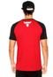 Camiseta New Era Whipe Chicago Bulls Vermelha/Preta - Marca New Era