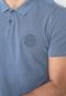 Camisa Polo Rip Curl Reta Round Logo Azul - Marca Rip Curl