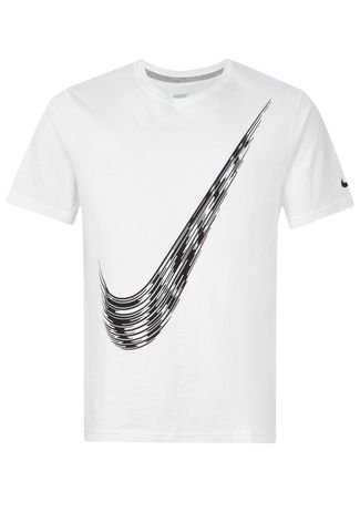 Camiseta Nike Sportswear Tee-Fast Swoosh Branca - Compre Agora