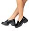 Sapato Mocassim Feminino Tratorado Liso Preto Conforto Moderno Estilo Shoes - Marca Estilo Shoes
