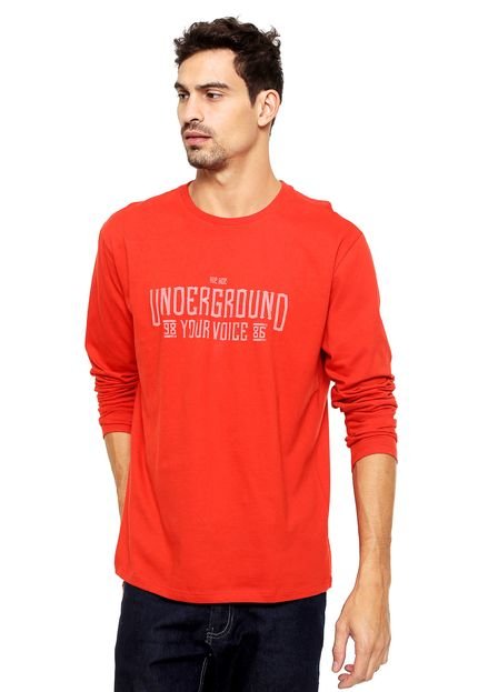 Camiseta Malwee Underground Vermelha - Marca Malwee
